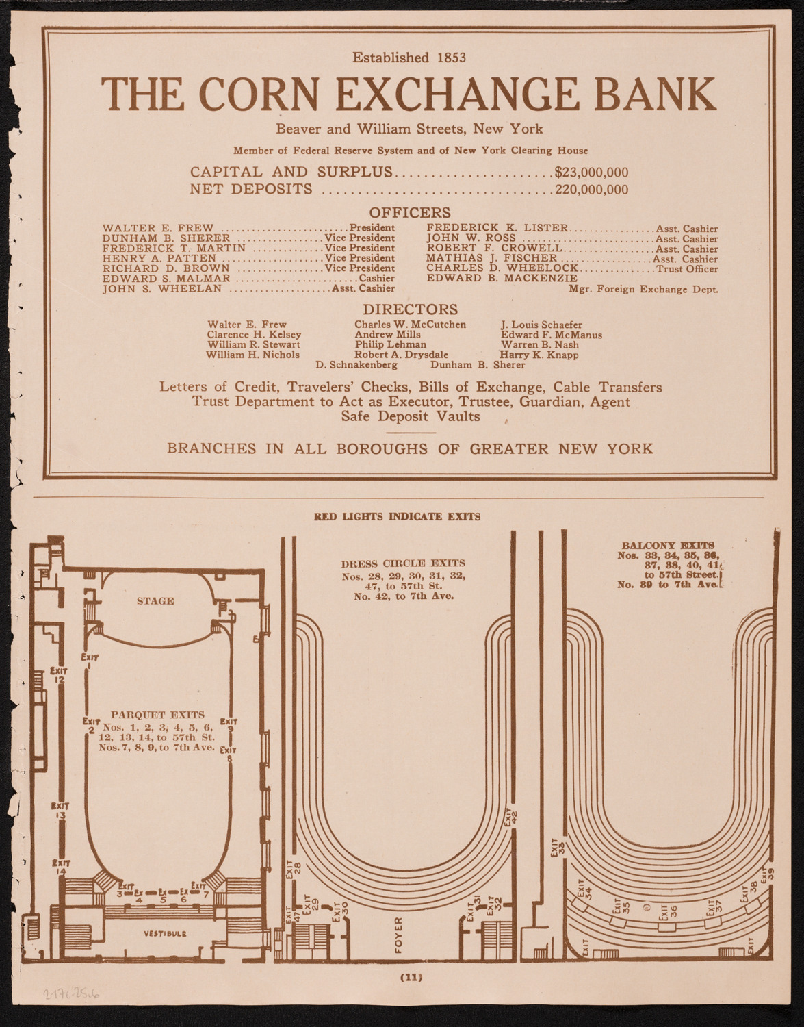 Philadelphia Orchestra, February 17, 1925, program page 11