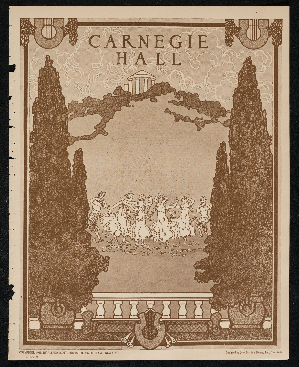 Rhys Morgan, Tenor, October 6, 1924, program page 1
