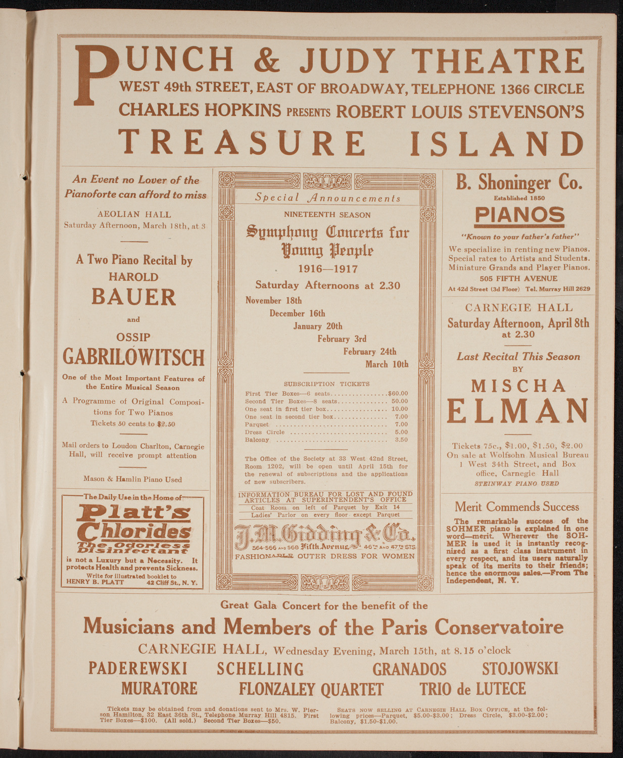 Newman Traveltalks: Chile, March 12, 1916, program page 9
