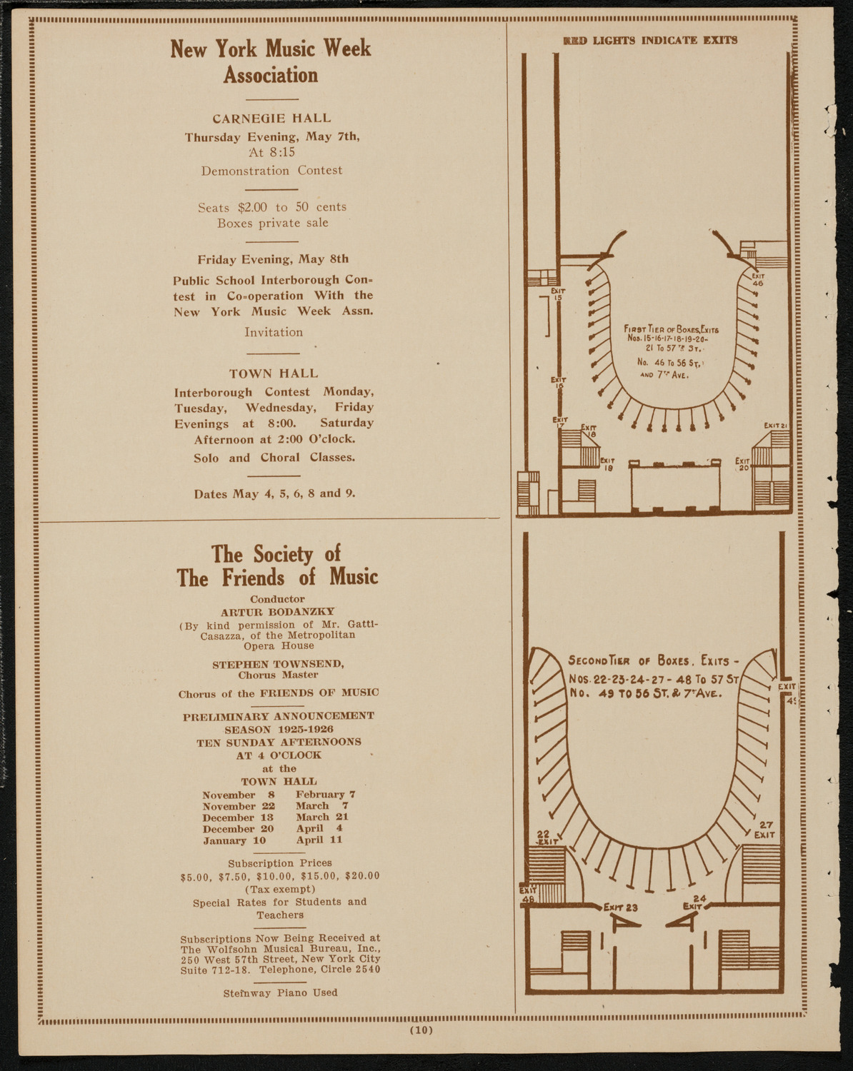 Meeting: Columbia Presbyterian Medical Center, April 30, 1925, program page 10