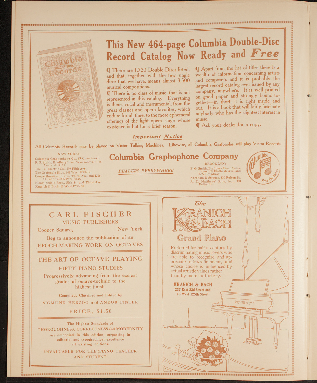 Elmendorf Lecture: Around Southern Europe, November 30, 1914, program page 6