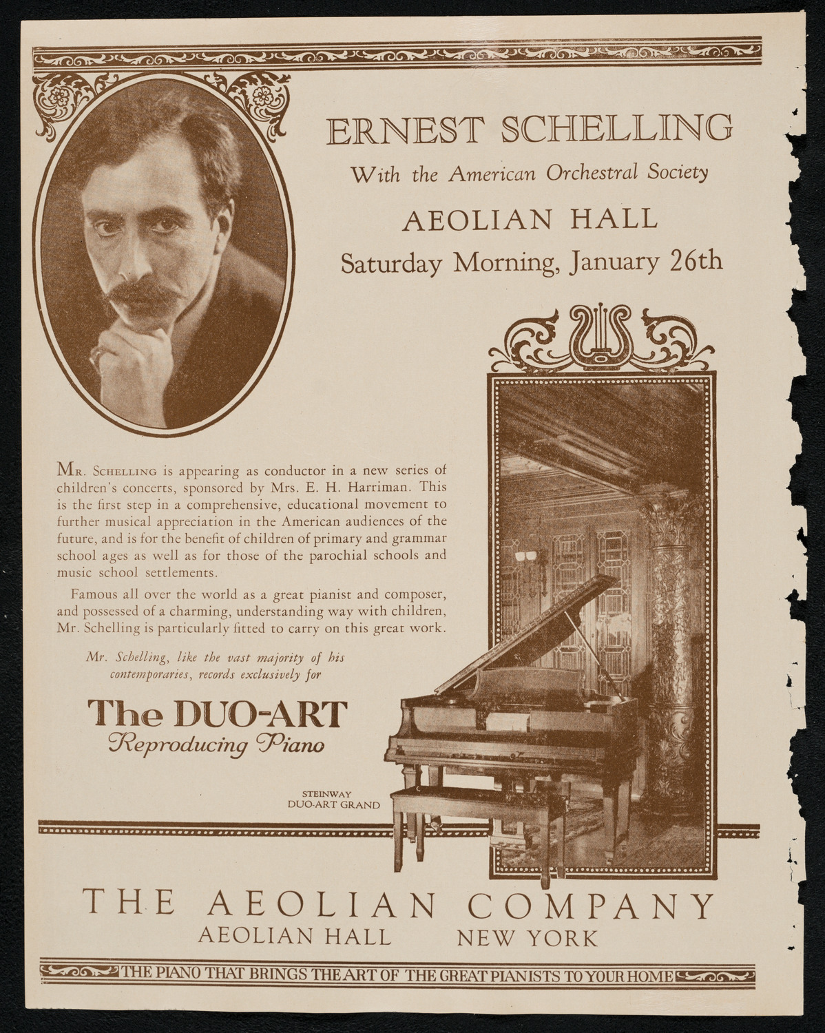New York Symphony Orchestra: Beethoven Cycle, January 25, 1924, program page 2