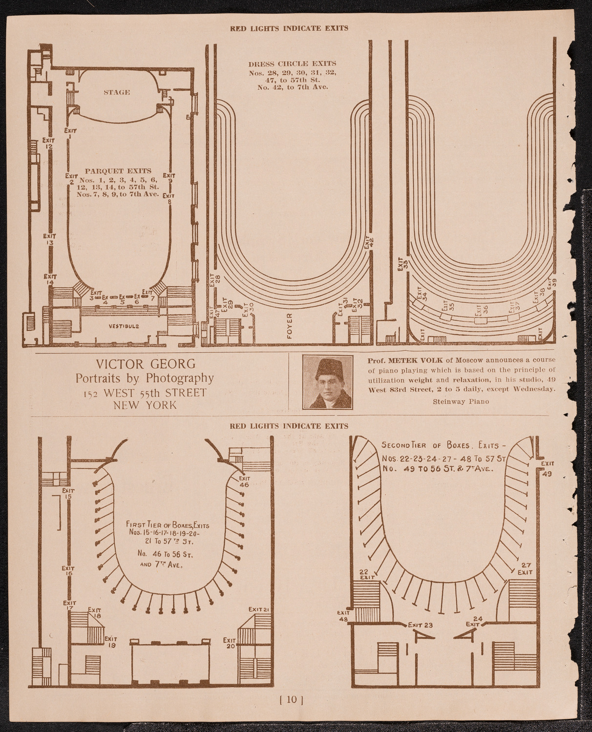 The Open Door—A Negro Pageant with Music, November 22, 1921, program page 10
