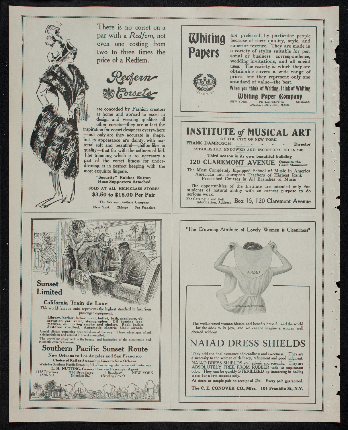 Oratorio Society of New York, December 26, 1912, program page 2