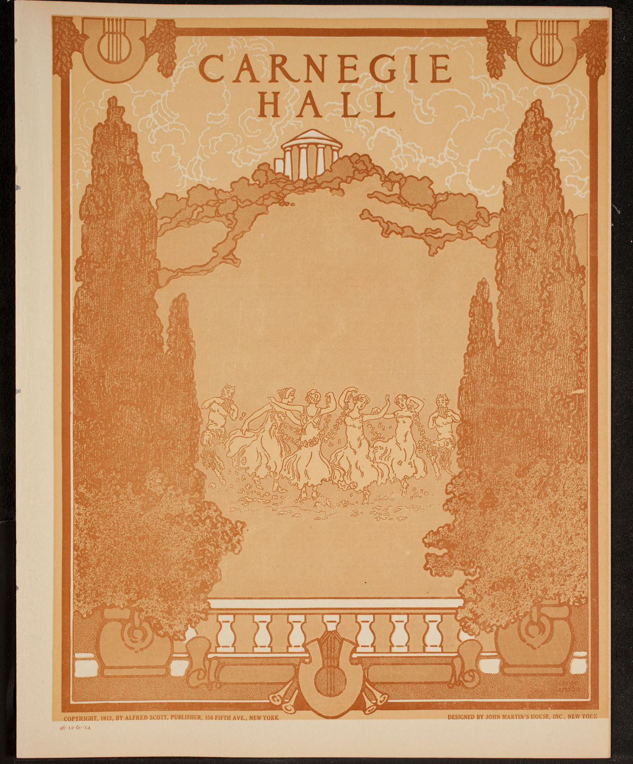 Elmendorf Lecture: Around the United States, December 6, 1914, program page 1