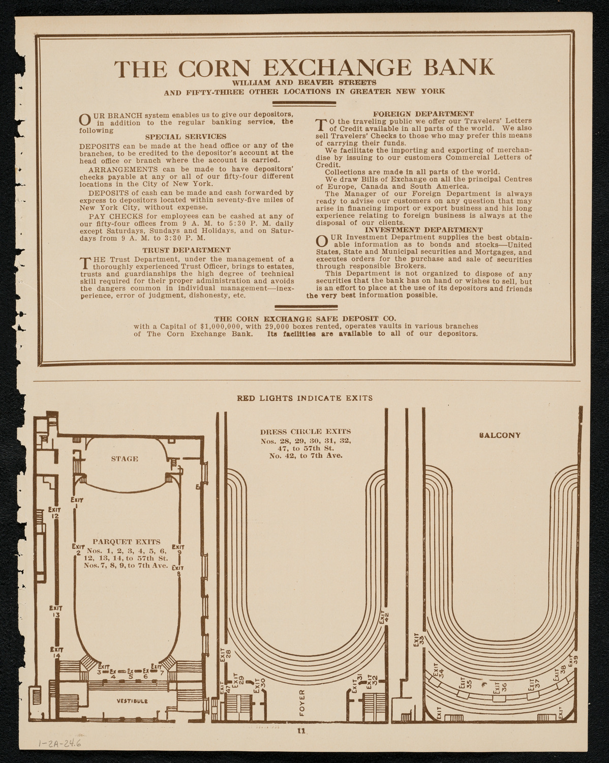 State Symphony Orchestra of New York, January 2, 1924, program page 11