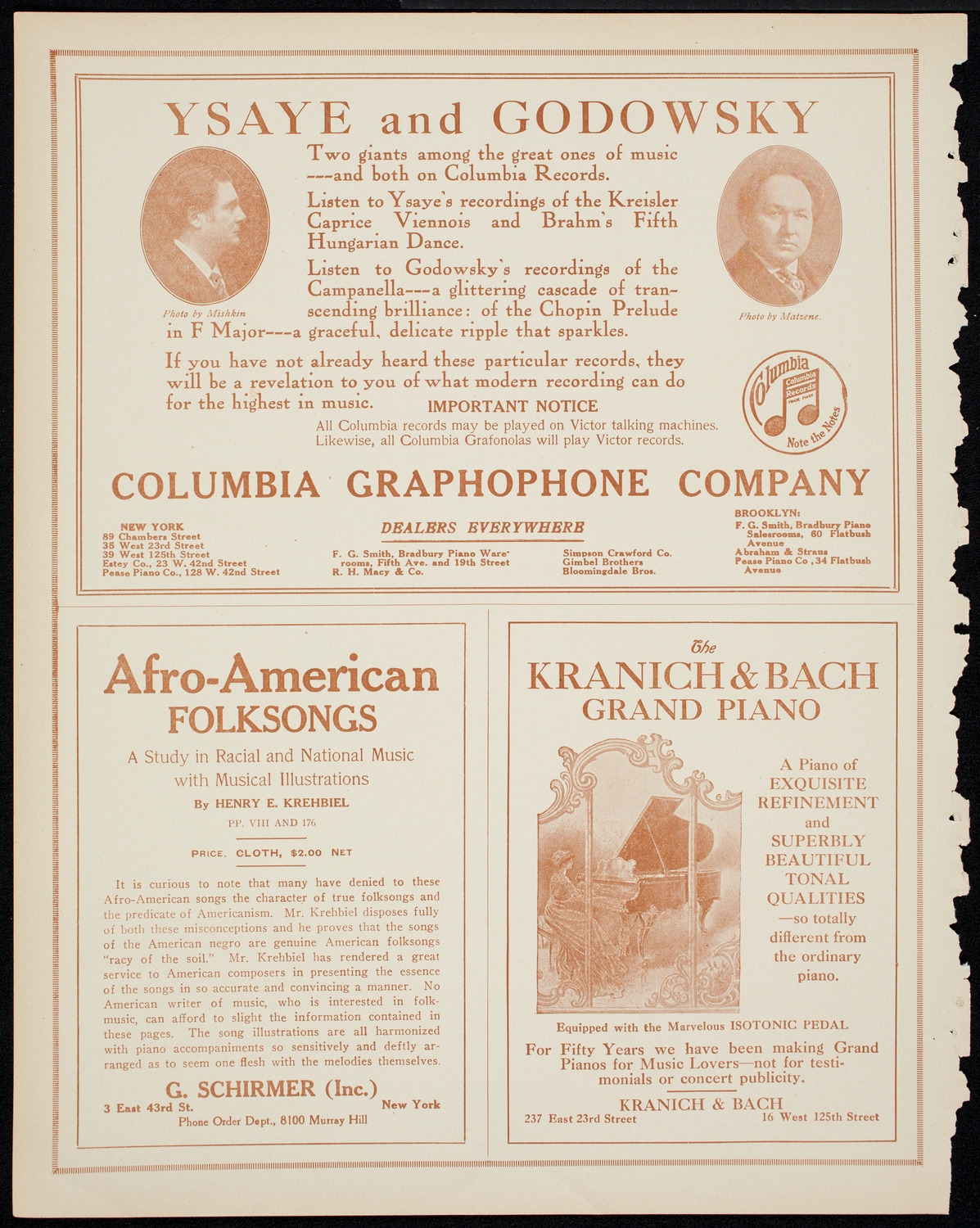 Burton Holmes Travelogue: The Philippines, February 22, 1914, program page 6