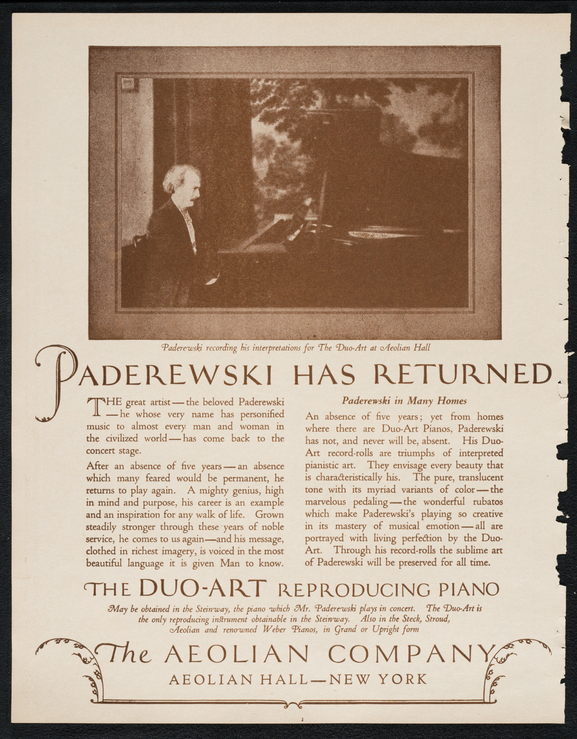 Newman Traveltalks: Victoria Falls, November 26, 1922, program page 2
