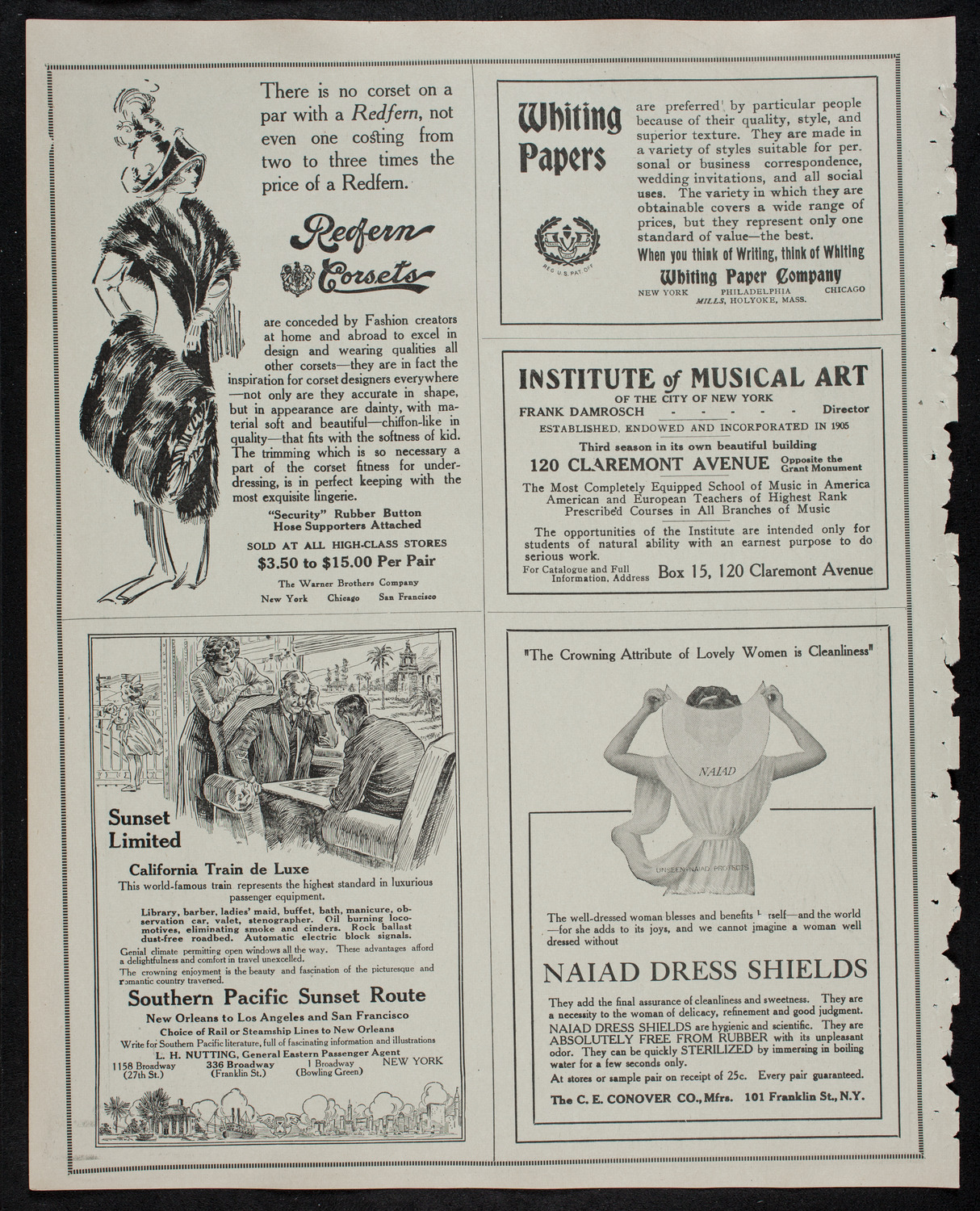 Leopold Godowsky, Piano, December 18, 1912, program page 2