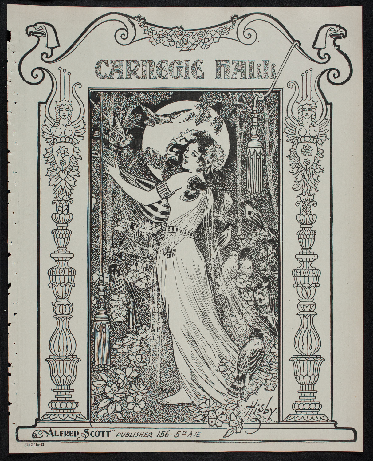 Symphony Concerts for Young People: Eugène Ysaÿe, Violin, December 21, 1912, program page 1