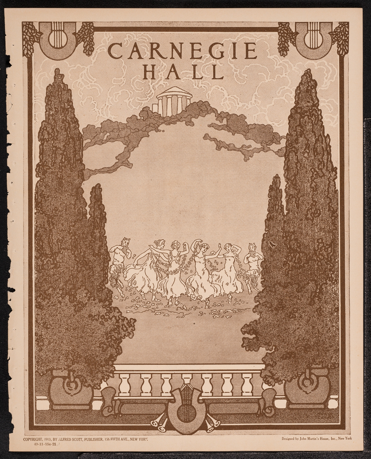 Frieda Hempel, Soprano, November 15, 1921, program page 1