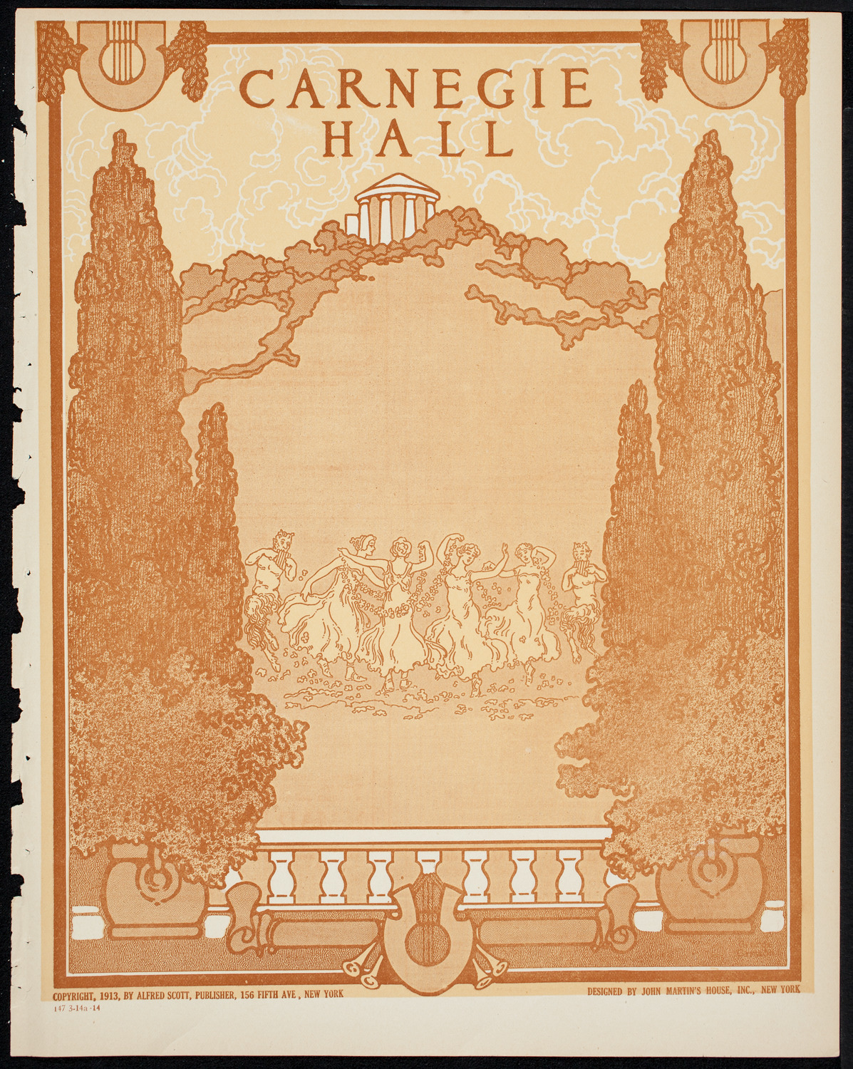 Symphony Concert for Young People, March 14, 1914, program page 1