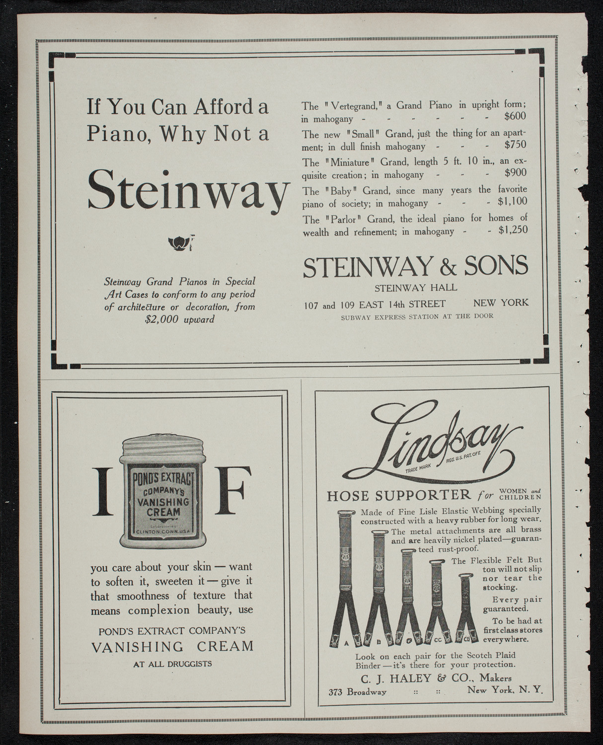 Symphony Concerts for Young People: Eugène Ysaÿe, Violin, December 21, 1912, program page 4