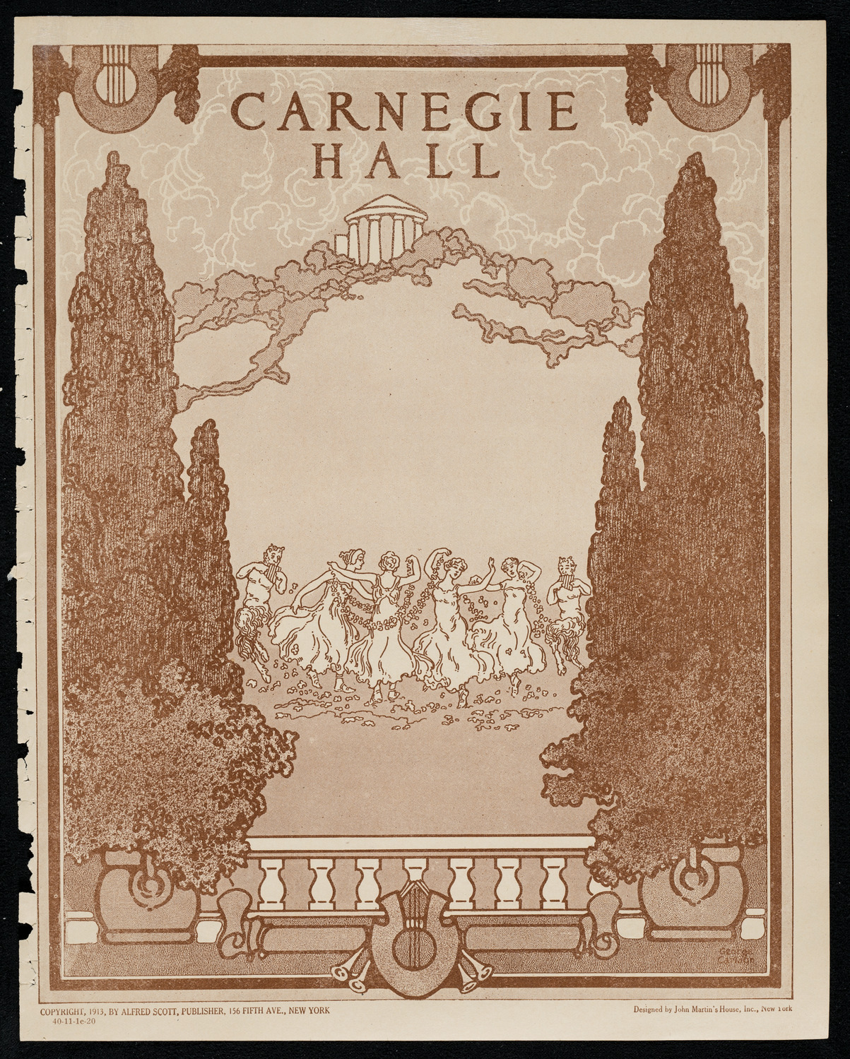 J. Piastro Borisoff, Violin, November 1, 1920, program page 1