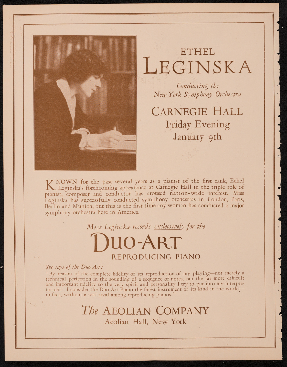 New York Banks' Glee Club, January 7, 1925, program page 2