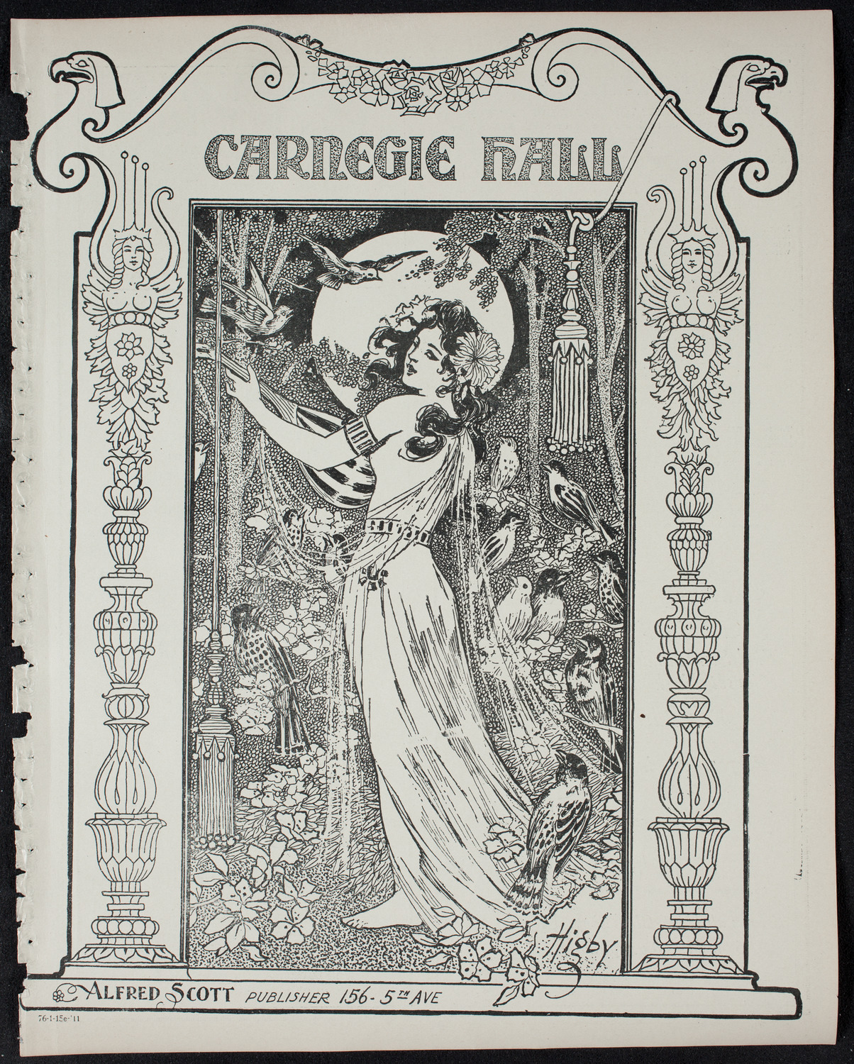 Burton Holmes Travelogue: Munich and Bavaria, January 15, 1911, program page 1