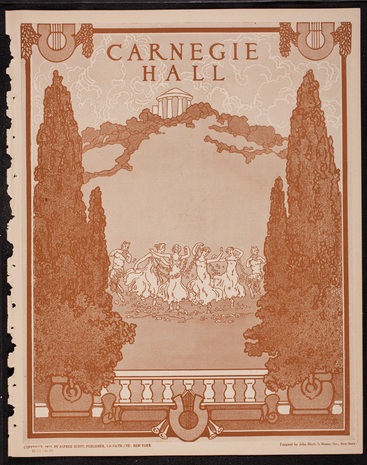 Lecture by Frederick Palmer, November 24, 1916, program page 1