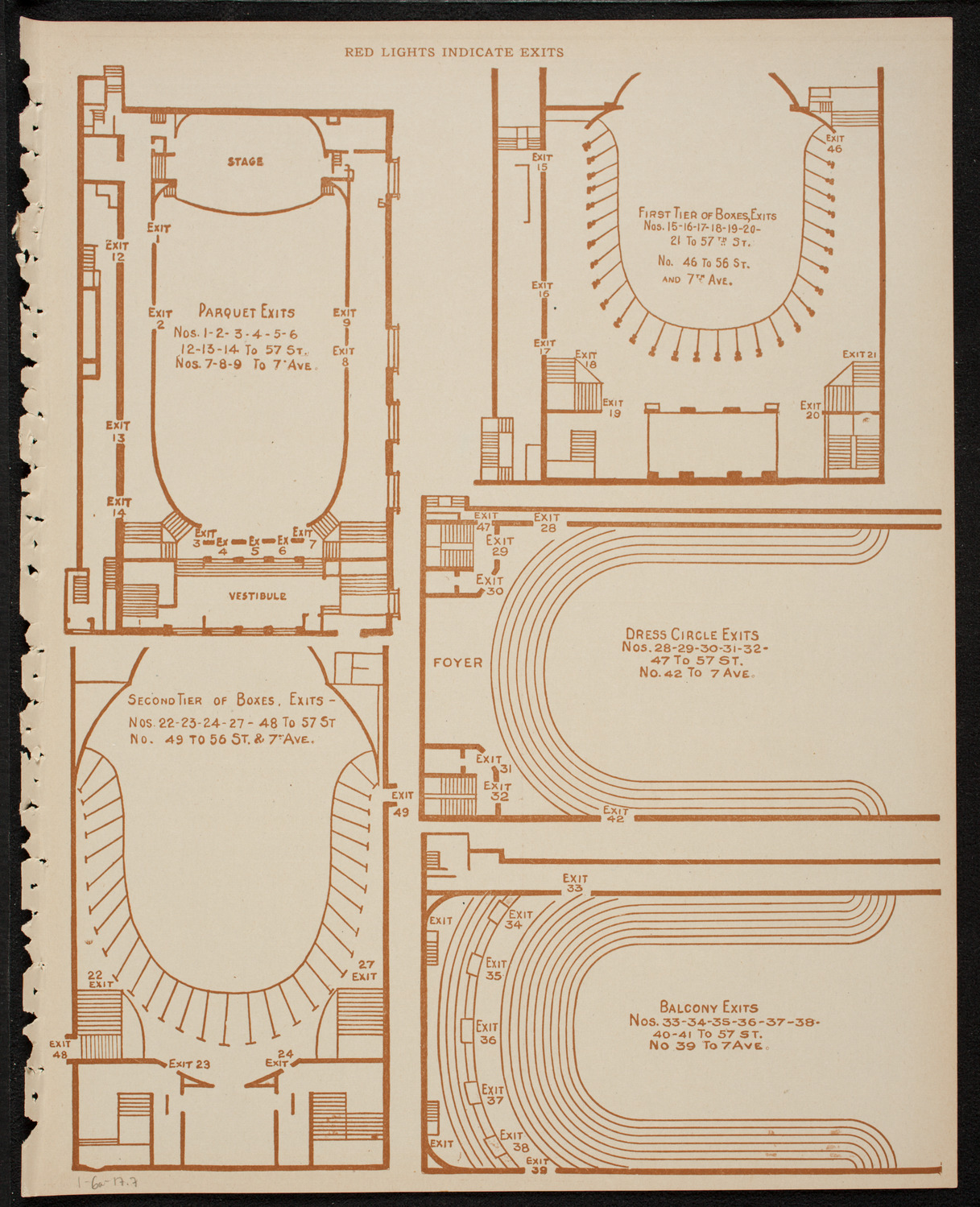 Boston Symphony Orchestra, January 6, 1917, program page 13