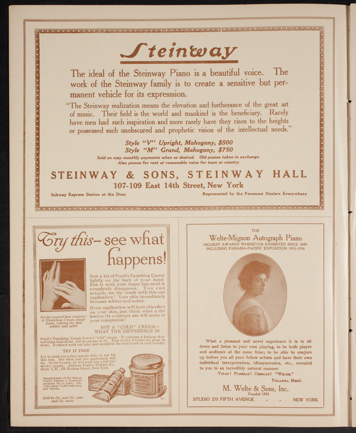 New York Society of the Methodist Episcopal Church Semi-Centennial Anniversary, April 13, 1916, program page 4