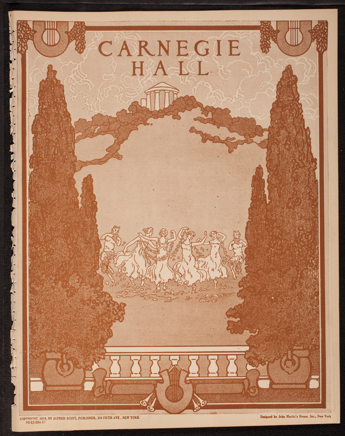 Leo, Jan and Mischel Cherniavsky, December 29, 1917, program page 1