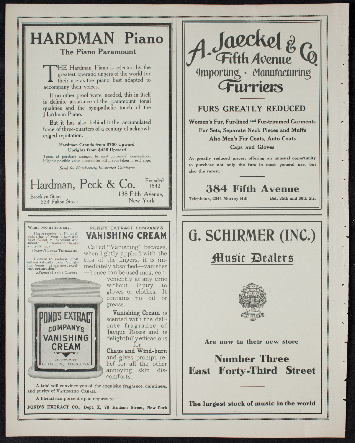 Symphony Concert for Young People, January 21, 1911, program page 8