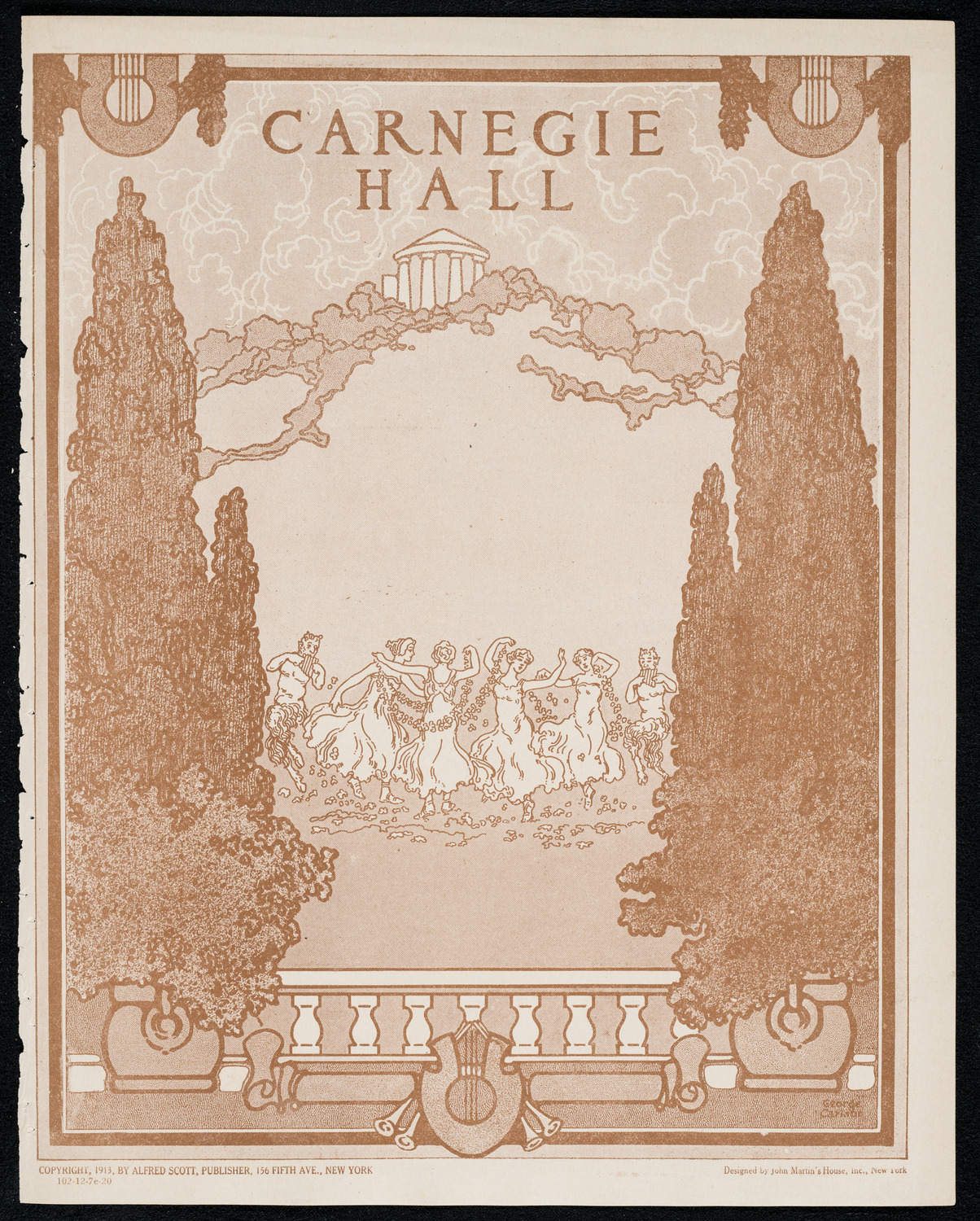 National Symphony Orchestra, December 7, 1920, program page 1