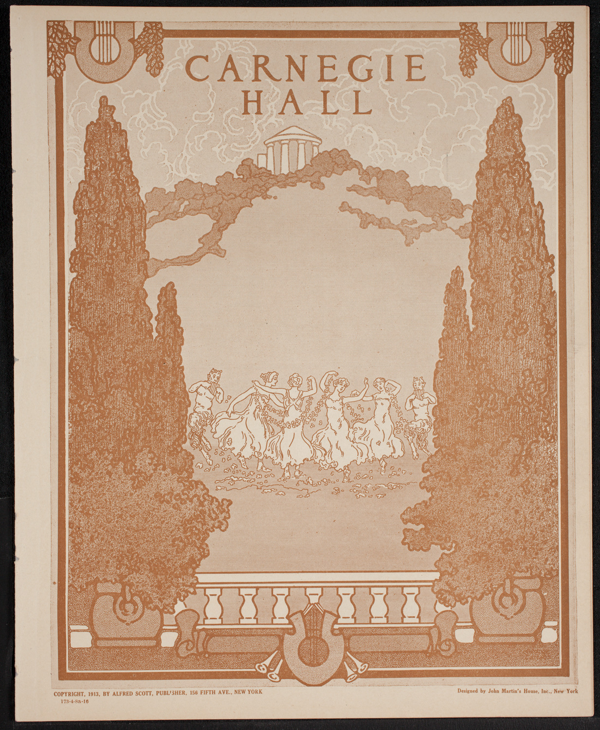 Mischa Elman, Violin, April 8, 1916, program page 1