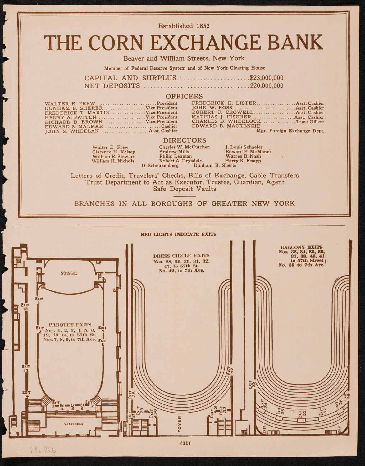 Fritz Kreisler, Violin, February 8, 1925, program page 11