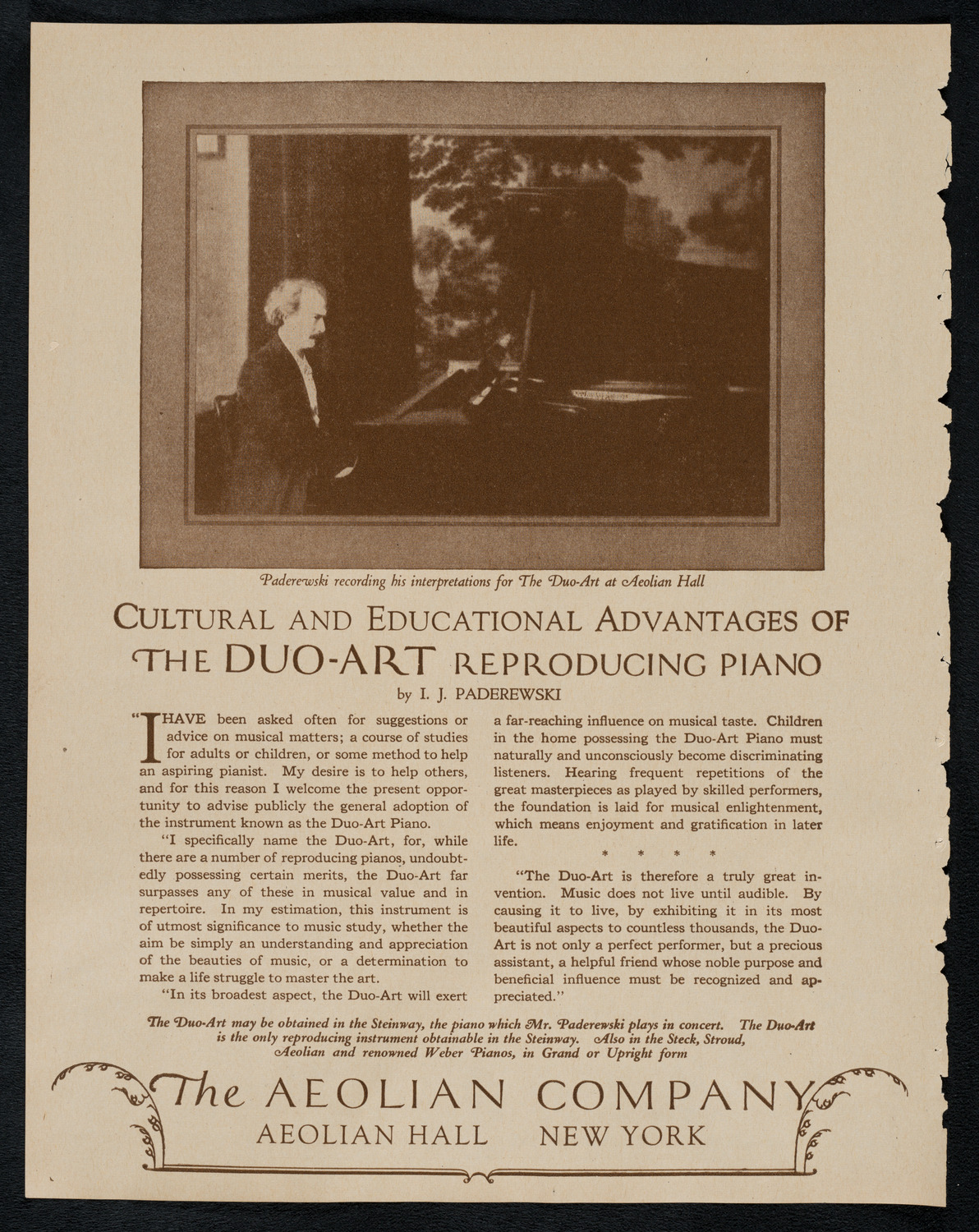 Boston Symphony Orchestra, March 15, 1923, program page 2