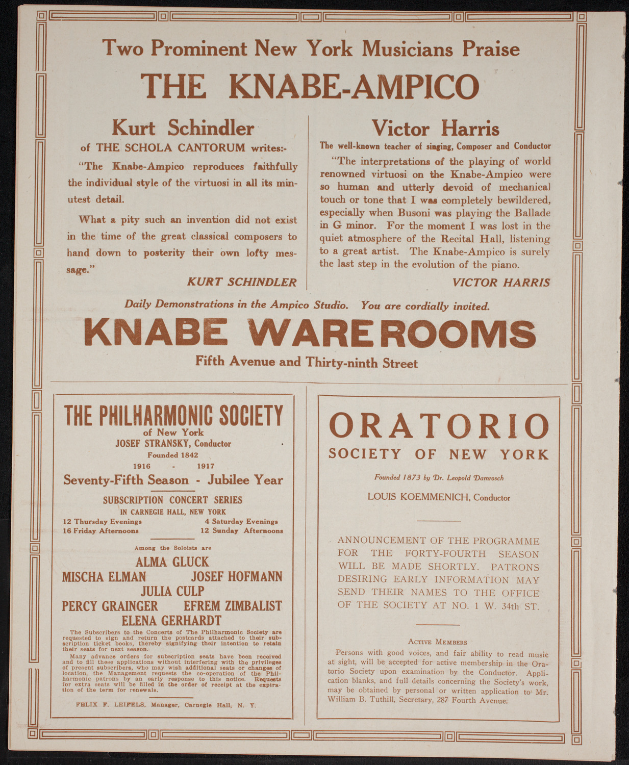 Second World Court Congress, May 2, 1916, program page 12