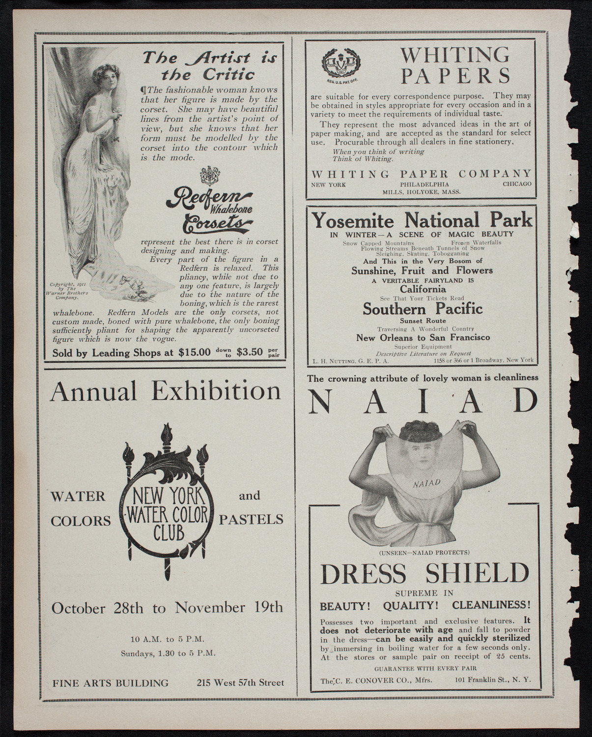 New York Philharmonic, November 5, 1911, program page 2