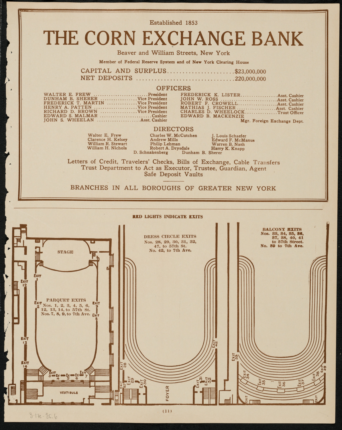 Ruth St. Denis with Ted Shawn and the Denishawn Dancers, March 17, 1925, program page 11