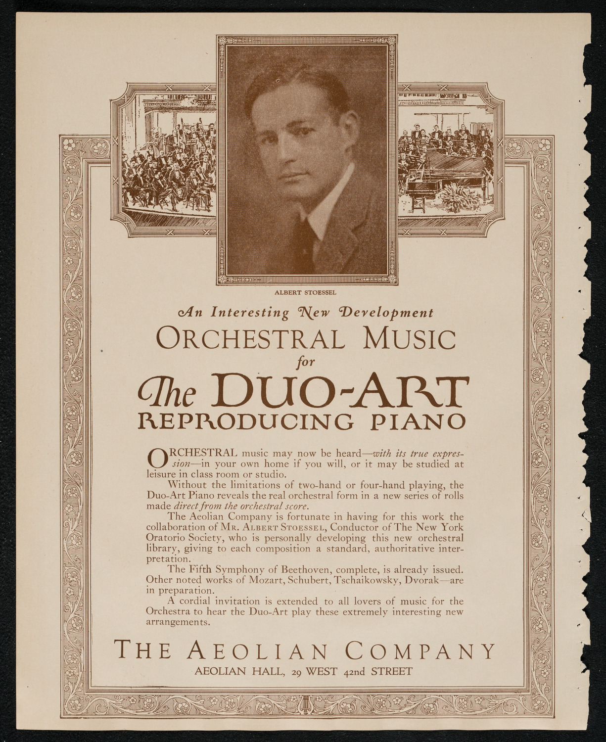 Oratorio Society of New York, December 27, 1924, program page 2