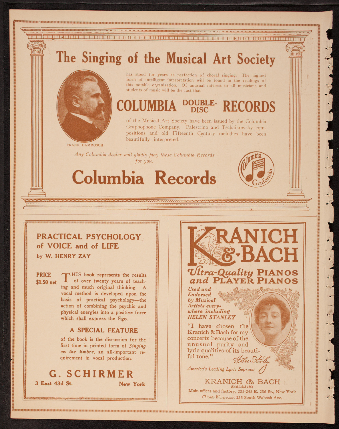 Musical Art Society of New York, December 18, 1917, program page 6