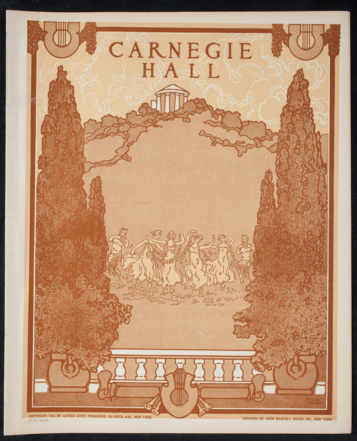 Elmendorf Lecture: Switzerland, November 21, 1915, program page 1