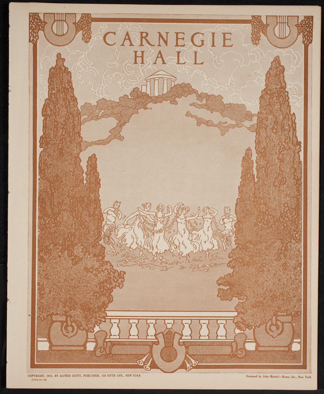 New York Banks' Glee Club, April 8, 1916, program page 1