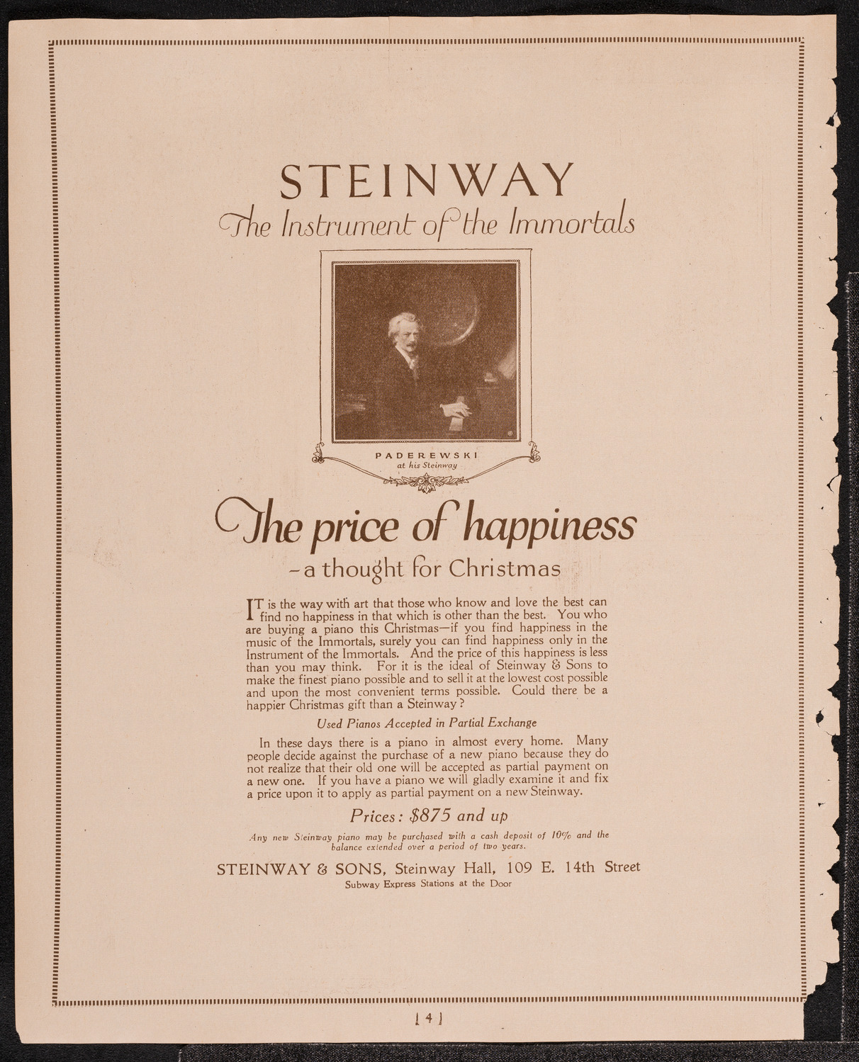 Newman Traveltalks: Switzerland, December 18, 1921, program page 4