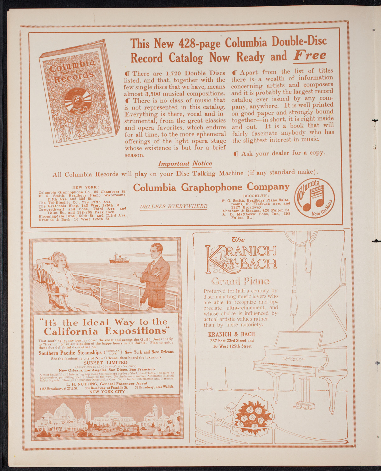 Bismarck Centennial Celebration, March 31, 1915, program page 6