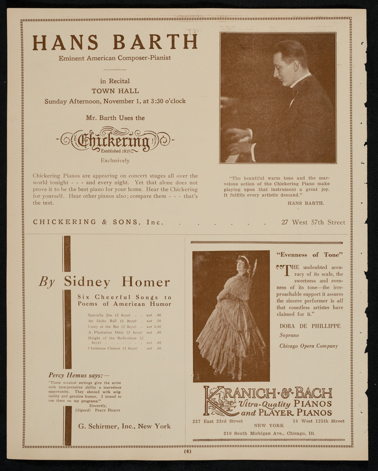 Symphony Concert for Young People, October 31, 1925, program page 6