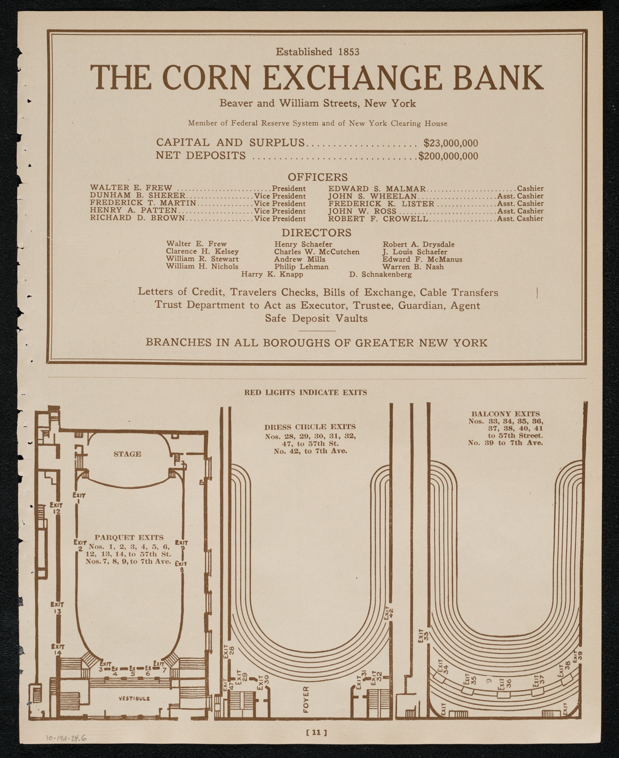 Isa Kremer, Soprano, October 19, 1924, program page 11