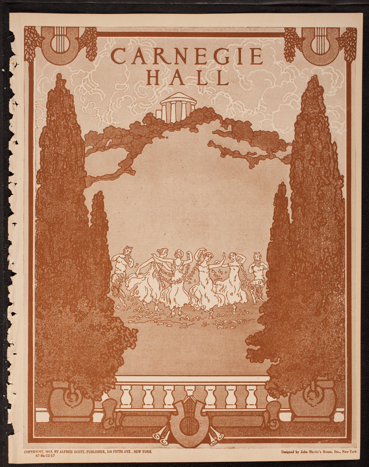 Boston Symphony Orchestra, December 8, 1917, program page 1