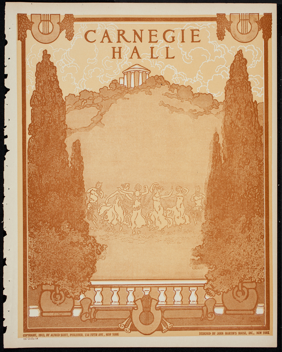 People's Symphony Concert, February 15, 1914, program page 1