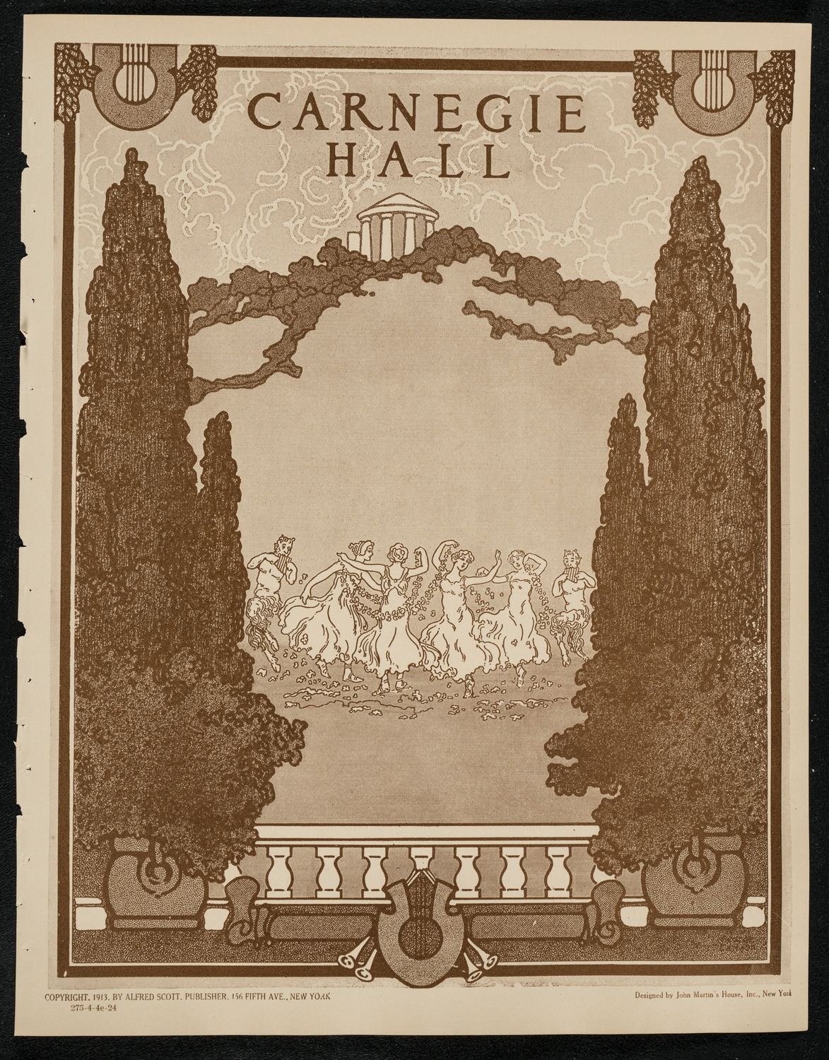Dusolina Giannini, Soprano, and Mischa Levitzki, Piano, April 4, 1924, program page 1