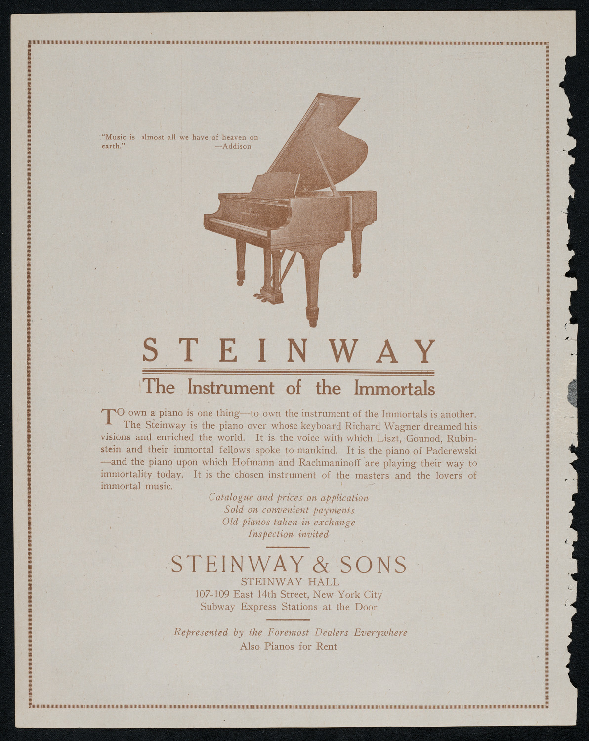 Frieda Hempel, Soprano, January 5, 1921, program page 4