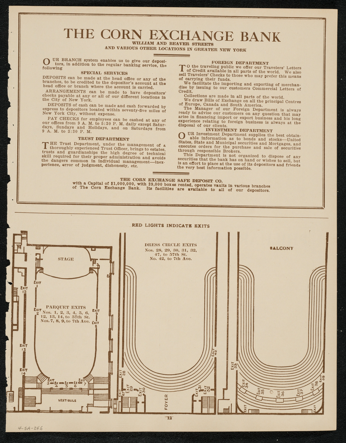 Boston Symphony Orchestra, April 5, 1924, program page 11