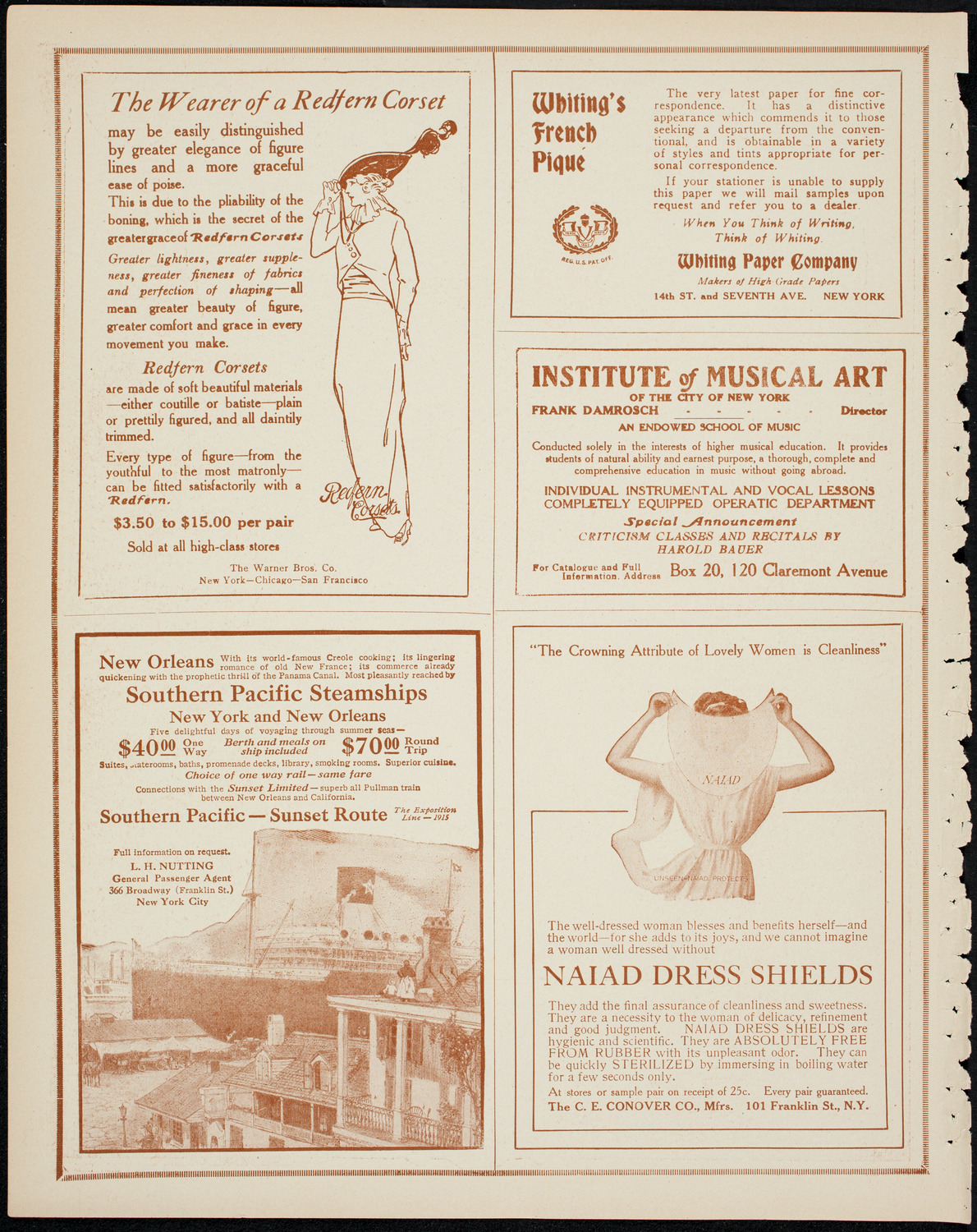 Graduation: New York College of Dentistry, June 8, 1914, program page 2