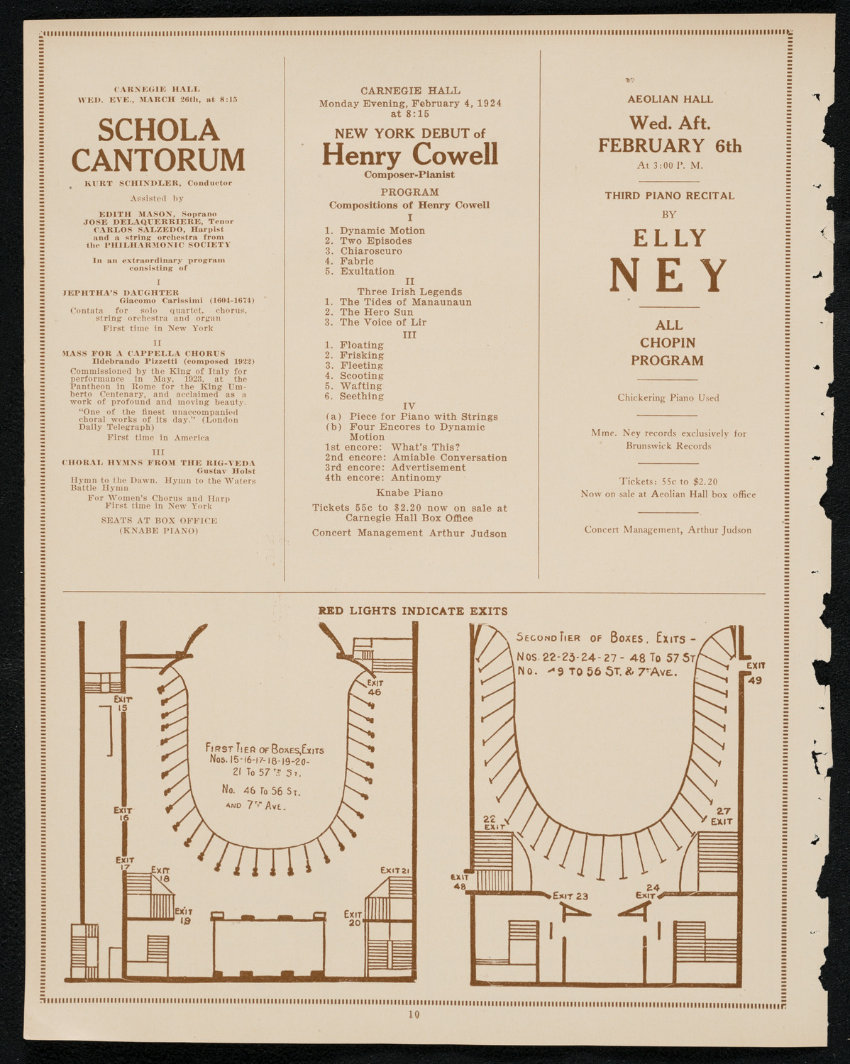 Symphony Concert for Young People, February 2, 1924, program page 10