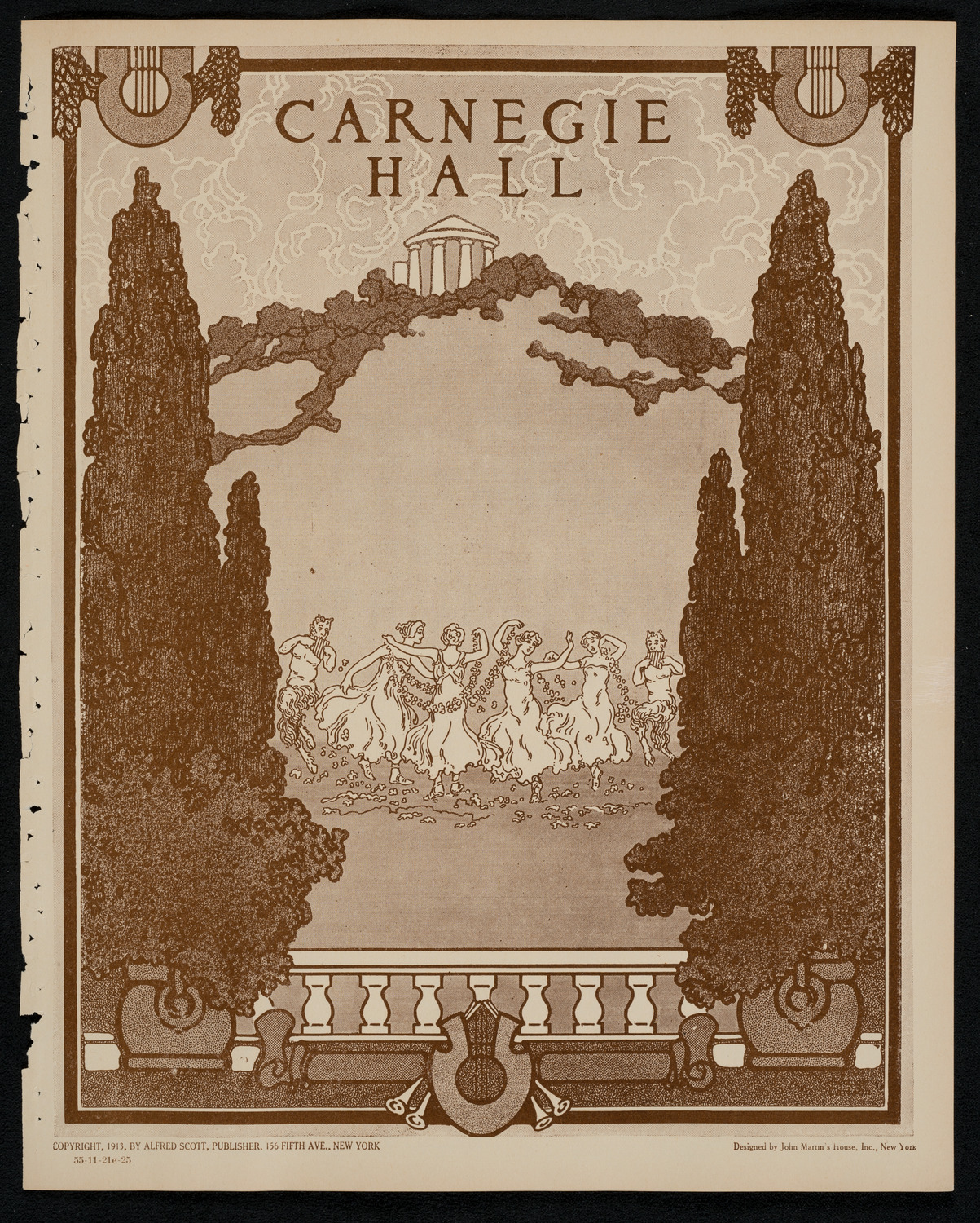 Ossip Gabrilowitsch, Piano, November 21, 1925, program page 1