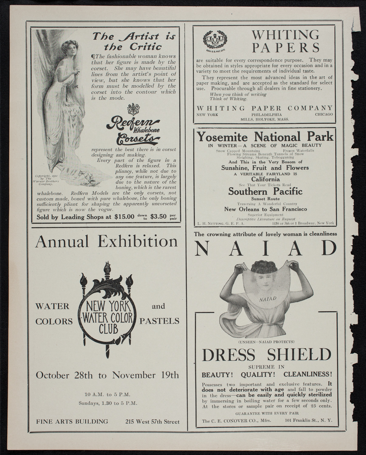 New York Philharmonic, November 2, 1911, program page 2