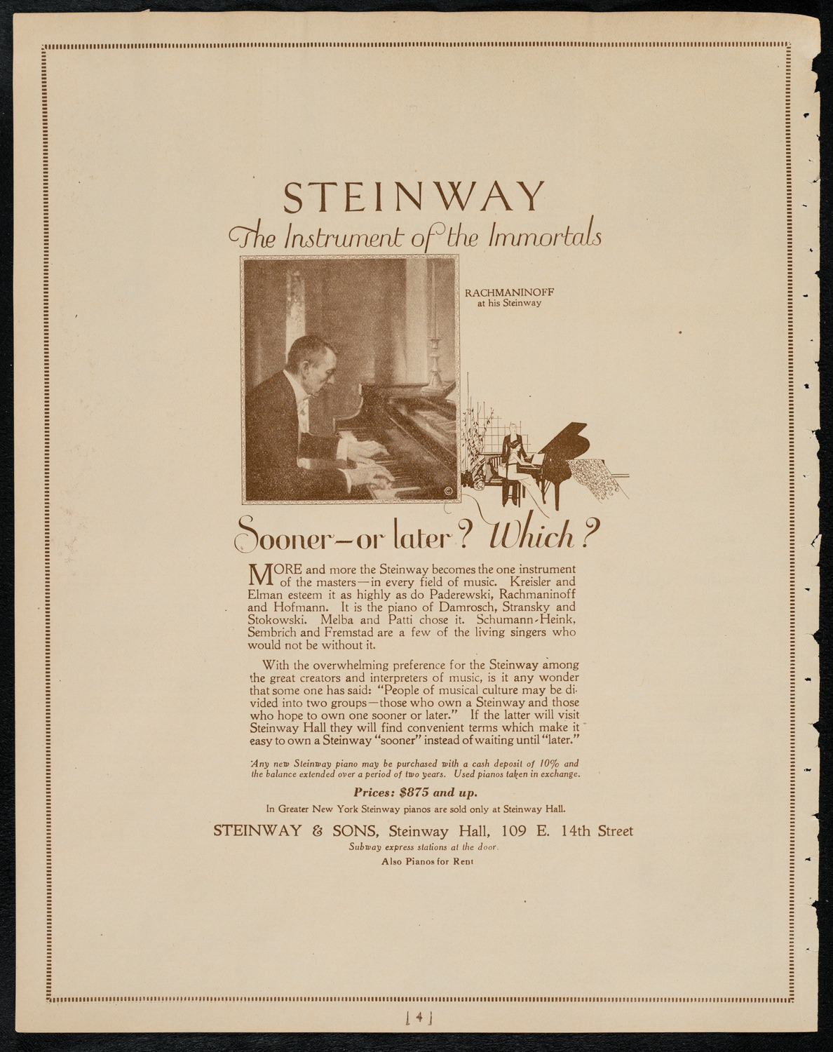 Salvation Army Gathering, April 30, 1922, program page 4